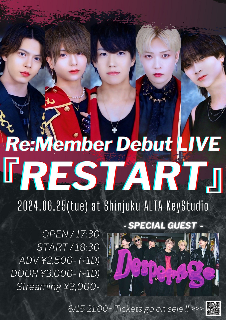 Re:Member Debut LIVE『RESTART』