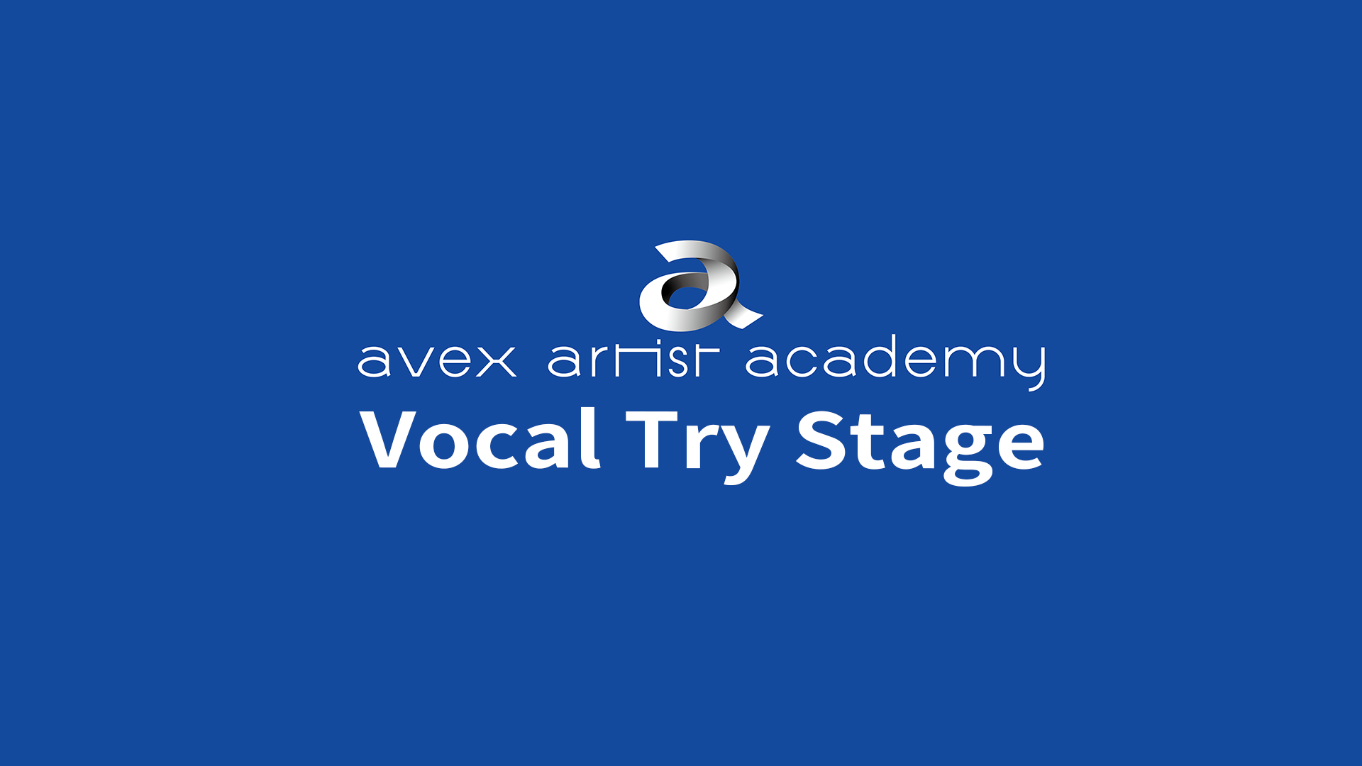 Vocal Try Stage 2024 Autumn